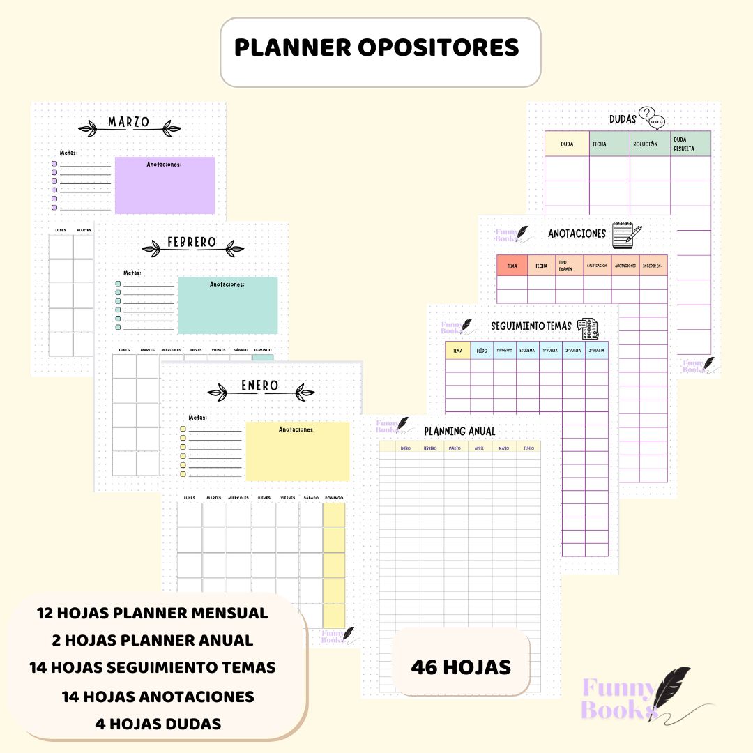 Plantillas opositores
