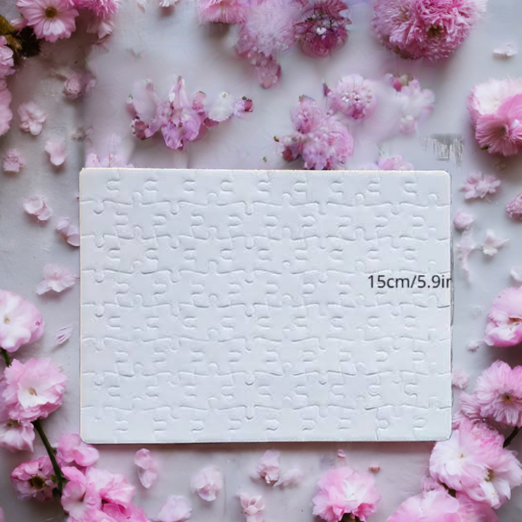 Puzzle personalizado tamaño a5 + saquito + caja regalo
