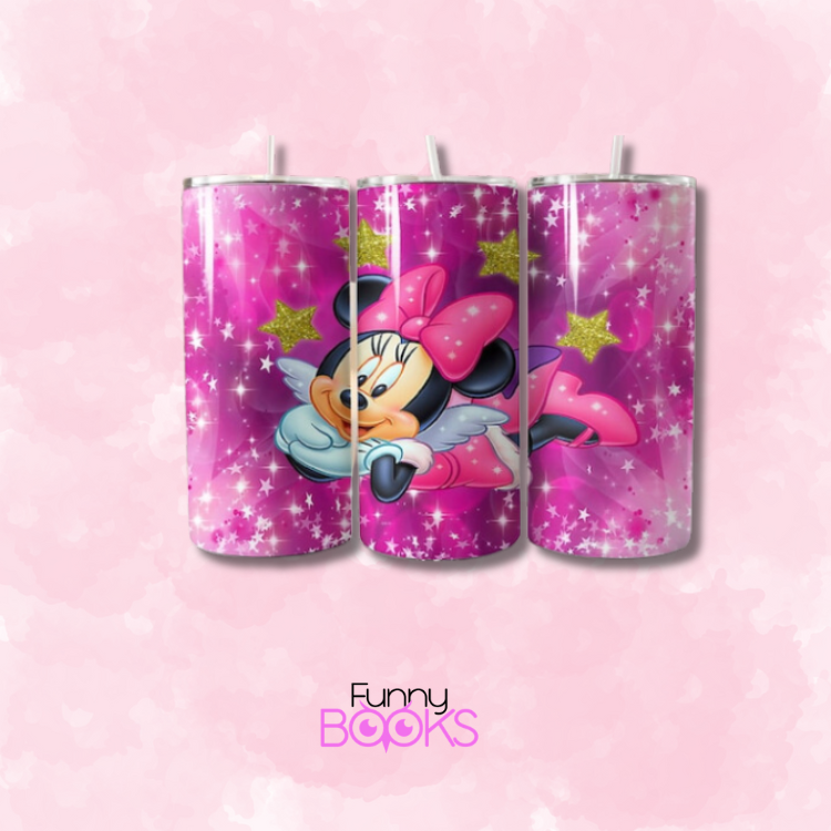 Termo Minie Mouse estrellas